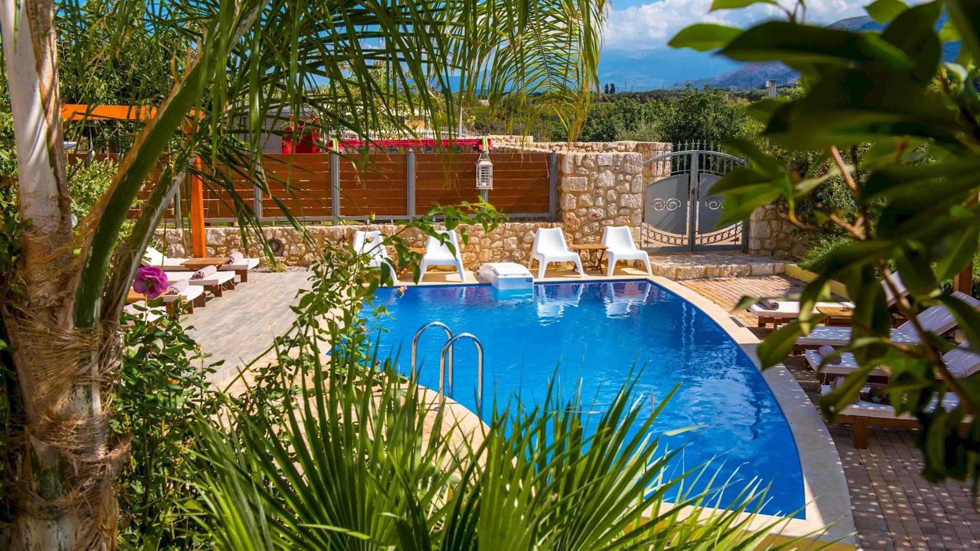 Sunshine Villa With Private Pool By Estia Херсониссос Экстерьер фото