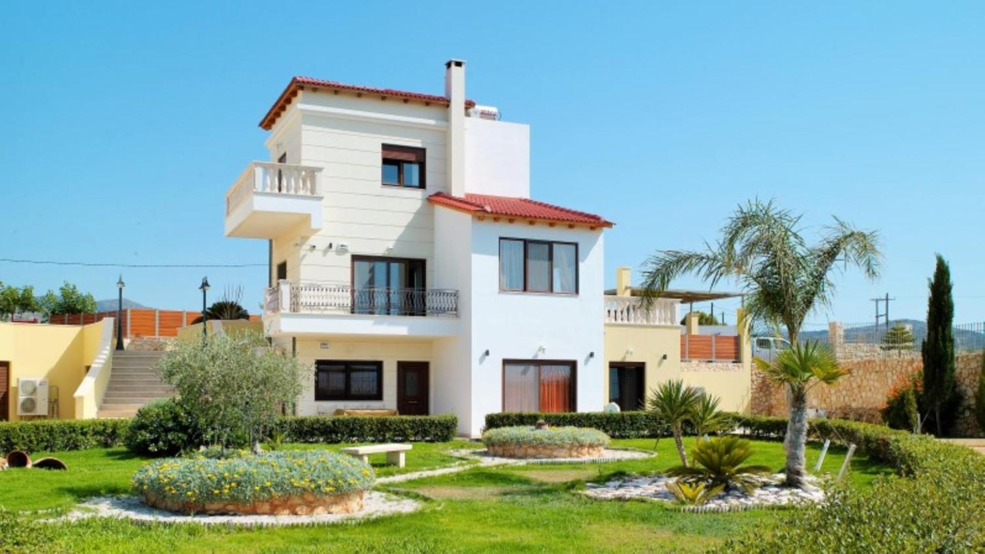 Sunshine Villa With Private Pool By Estia Херсониссос Экстерьер фото